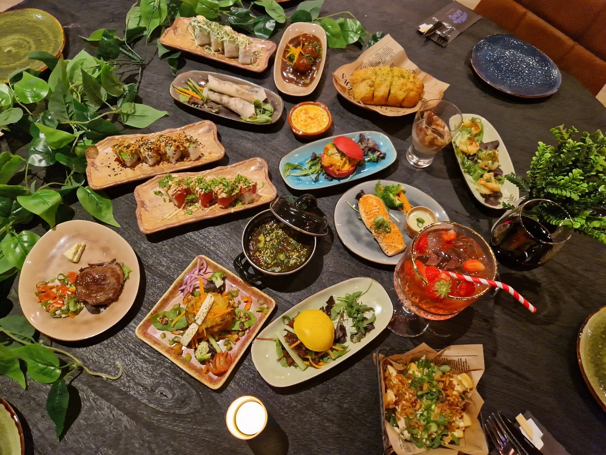 Shared dining met cocktails bij Urban GRND Hengelo